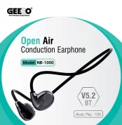 Geeoo NB1000 Air Conduction Headphone-Black